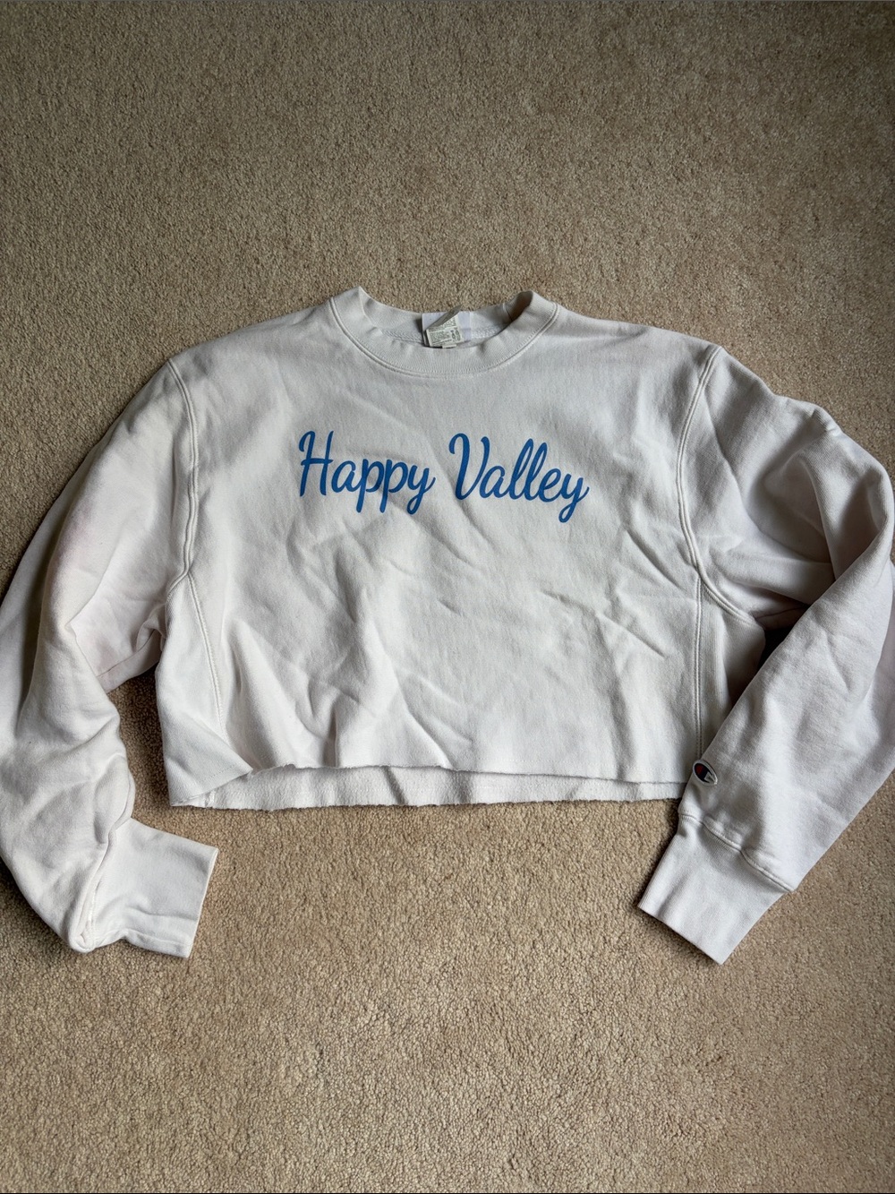 Penn State Happy Valley Cropped Crewneck